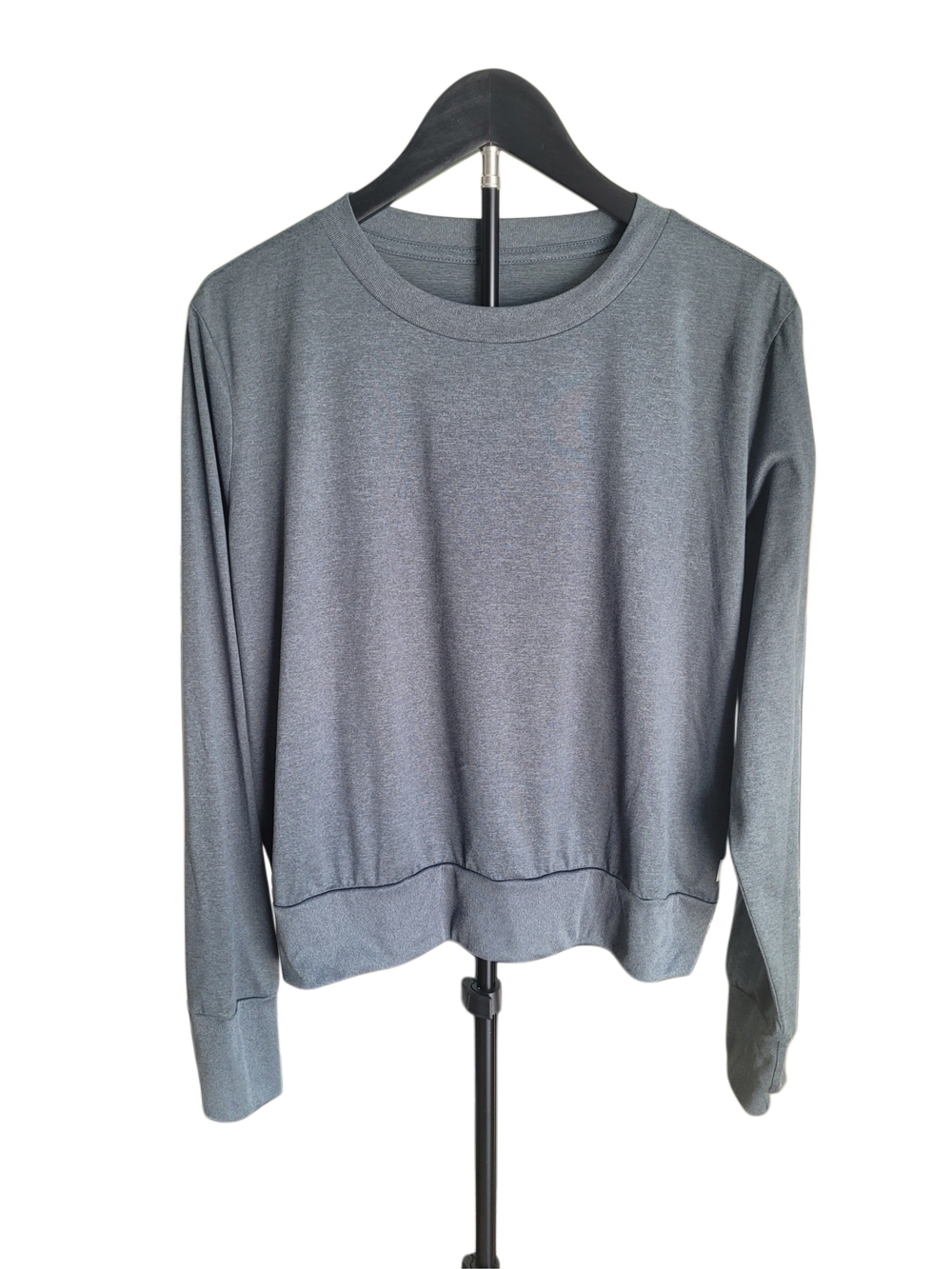 Vuori Women's Crewneck Top in Gray